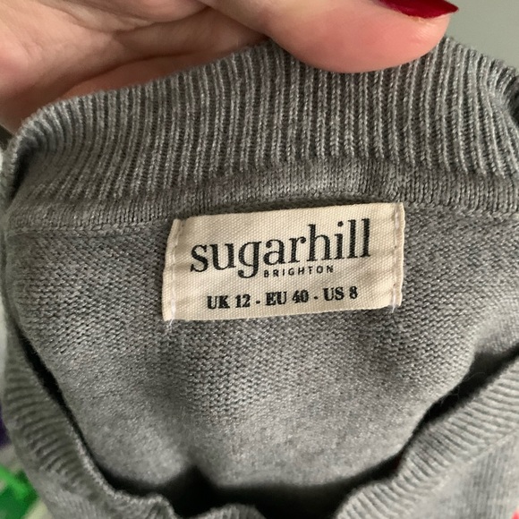 Modcloth Geometric Sweater Dress size 8 - Picture 3 of 3